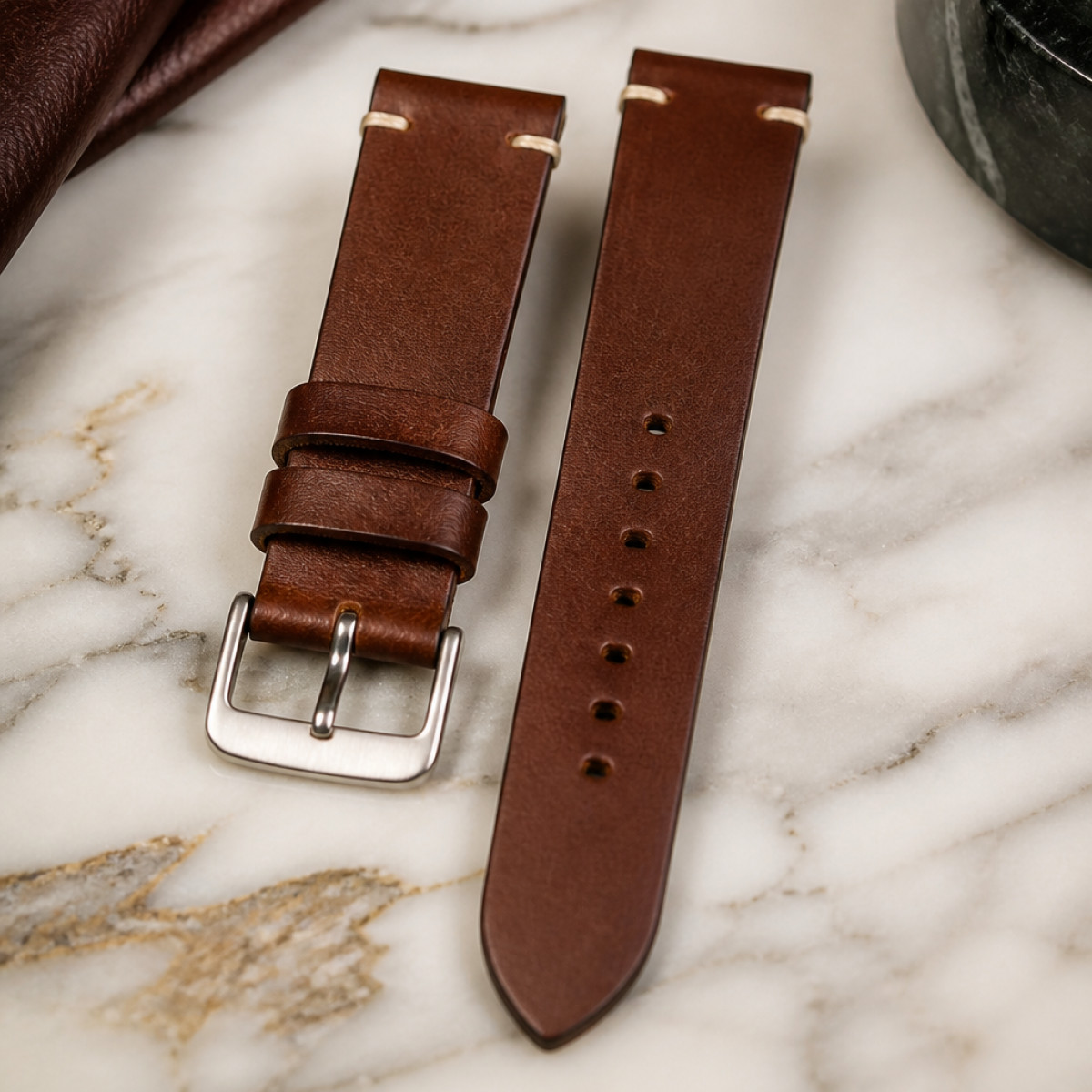 Hand-Stitched Watch Strap