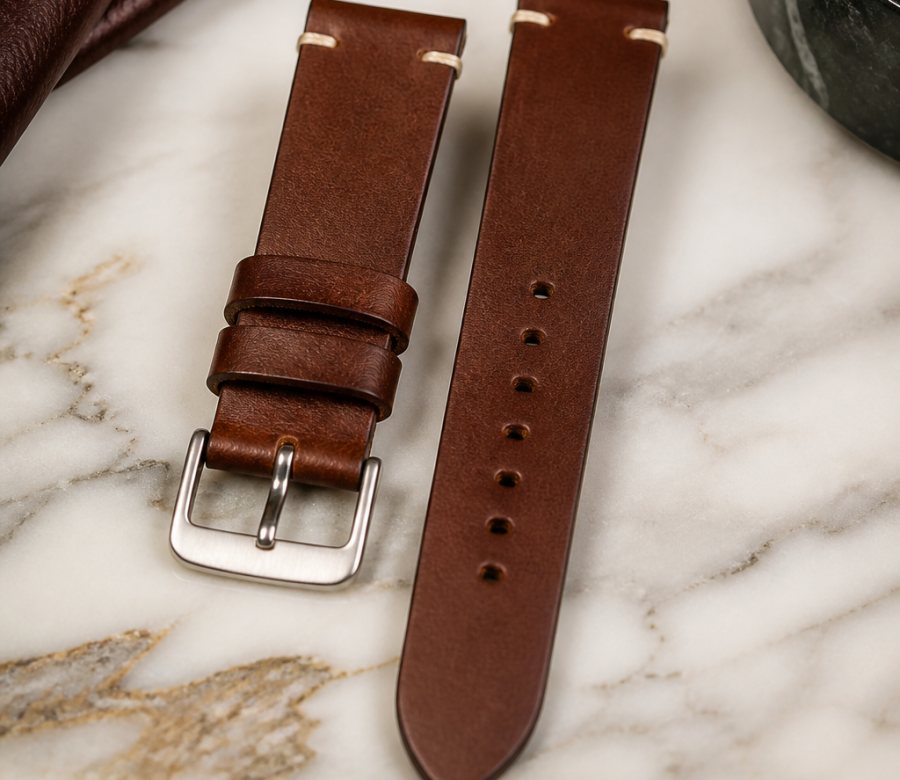 Customer photo of Hand-Stitched Watch Strap by Marcus Whitfield