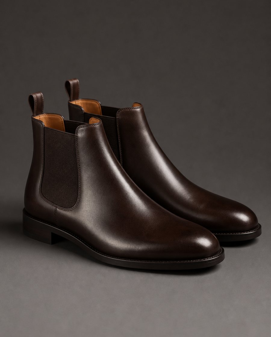 Customer photo of Classic Chelsea Boots by Theo Langford